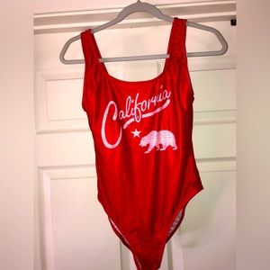 - Red Swim Suit - NWNT